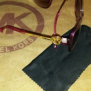 M.k pink womans sunglasses